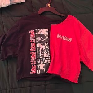 Boys in the hood crop top